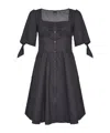 Pinko Short Sleeve Dress In Black
