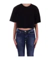 Pinko Short Sleeve T-shirt In Black