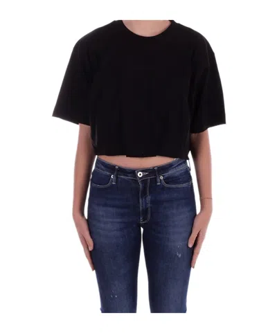 Pinko Short Sleeve T-shirt In Black