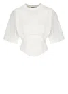 Pinko Corset-style Short Sweater
