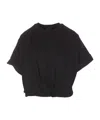 Pinko Short-sleeved Sweater In Black
