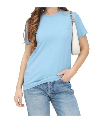 Pinko Short-sleeved T-shirt In Blue
