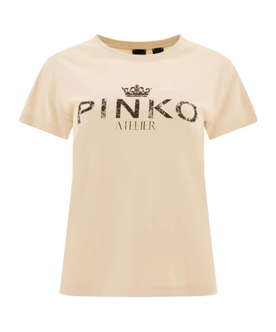 PINKO PINKO BUSSOLOTTO CREWNECK T-SHIRT