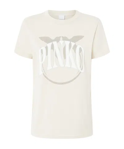 Pinko Short-sleeved T-shirt In White