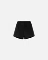 Pinko Fully Rhinestoned High-waist Shorts In Animal Print