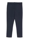 Pinko Beautiful Trousers With Belt Loops And Pockets In Blue