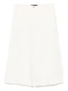Pinko Tailored White Bermuda Shorts