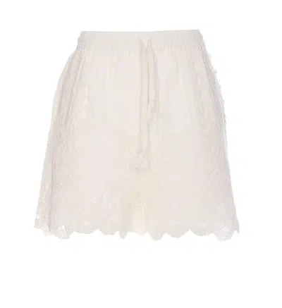 Pinko Shorts In White