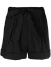 PINKO PINKO PLEATED DETAIL SHORTS