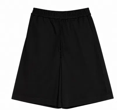 Pinko Alcamo Drawstring Shorts In Black