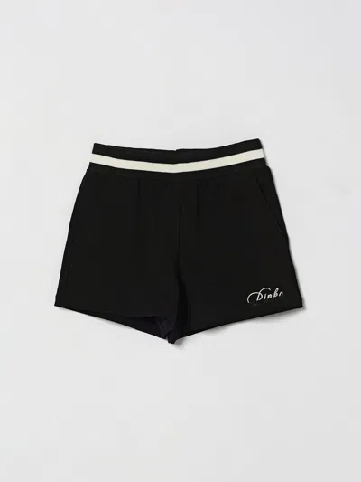 Pinko Shorts Kids In Black