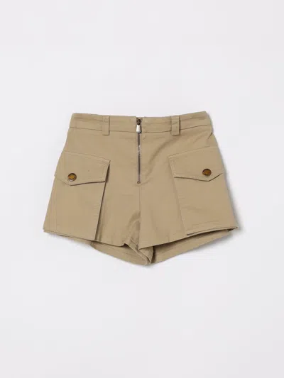 Pinko Shorts  Kids Color Beige In Neutral