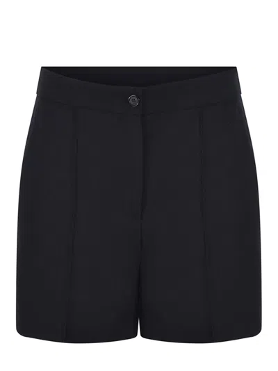 Pinko High-waisted Tailored Trousers In Black