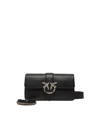 Pinko Shoulder Bag In Black