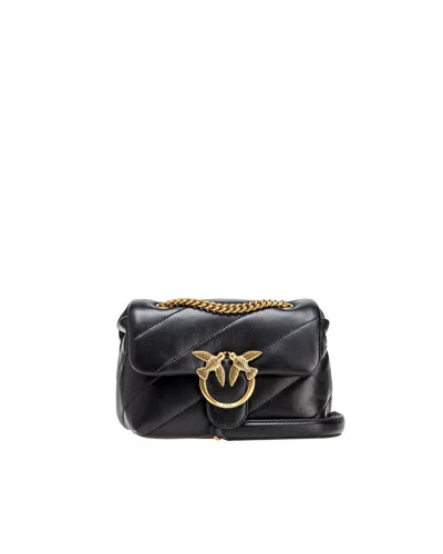 Pinko Shoulder Bag In Black