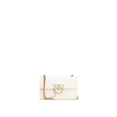 Pinko Shoulder Bag Love One Classic In White