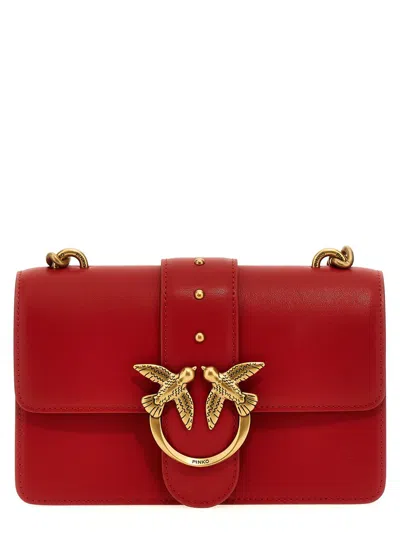 Pinko Shoulder Bag 'love One Mini' In Red