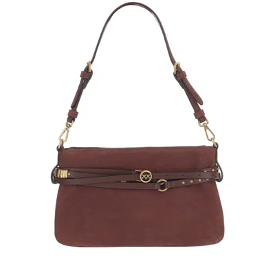 Pinko Shoulder Bag Mini Belt Bag In Grey