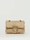 Pinko Shoulder Bag  Woman Color Beige In Sand