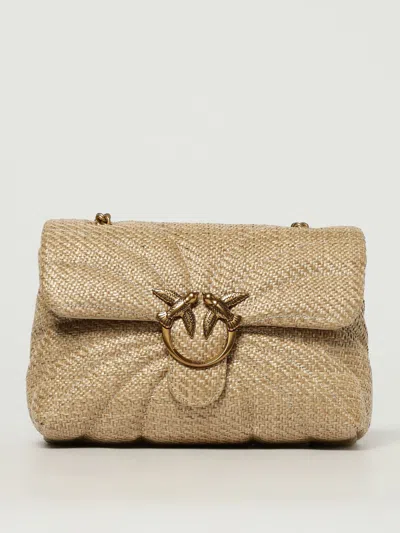 Pinko Shoulder Bag  Woman Color Beige In Sand
