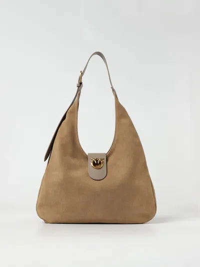 Pinko Shoulder Bag  Woman In Beige