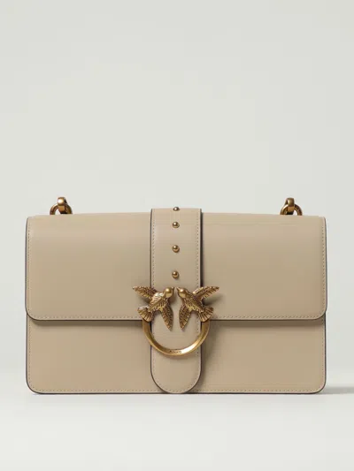 Pinko Shoulder Bag  Woman Color Beige In Sand