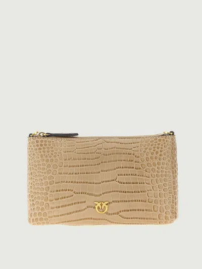 PINKO MINI BAG PINKO WOMAN COLOR BEIGE,H27180022