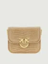 Pinko Love Bag Box Shoulder Bags Beige In Sand