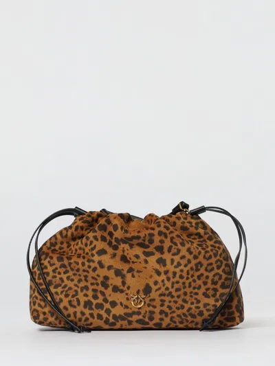 PINKO CLUTCH PINKO WOMAN COLOR BEIGE,438037022
