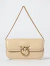 Pinko Shoulder Bag  Woman Color Beige In Neutral