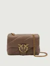Pinko Mini Bag  Woman Color Biscuit In Brown