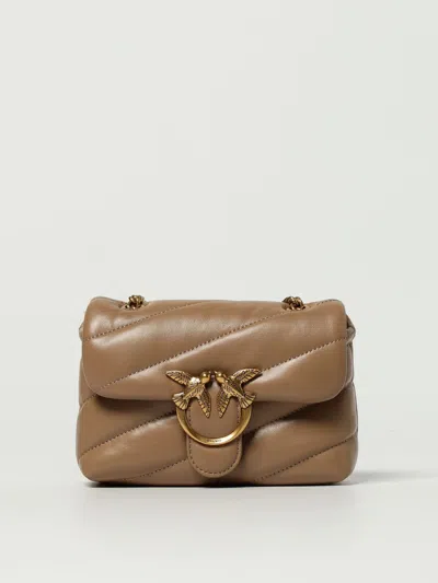 Pinko Shoulder Bag  Woman Color Biscuit In Brown