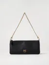 Pinko Borsa A Spalla Horizontal Flat In Black