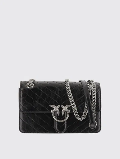 Pinko Love One Light Mini Bag In Black
