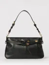 Pinko Mini Structured Studded Shoulder Bag In Black