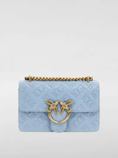 Pinko Shoulder Bag  Woman Color Blue In Blue