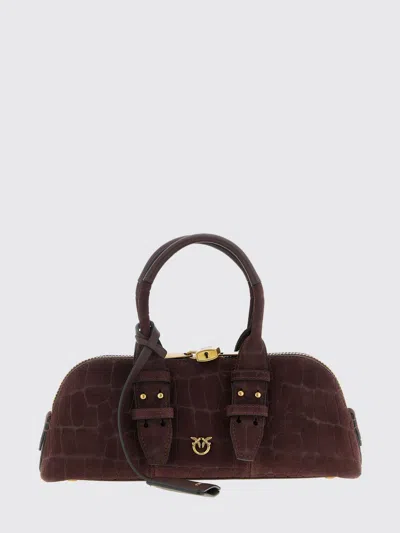 PINKO CROSSBODY BAG PINKO WOMAN COLOR BURGUNDY,H60723050