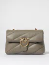 Pinko Shoulder Bag  Woman Color Charcoal In Gray