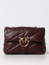 Pinko Shoulder Bag  Woman Color Dark In Burgundy