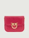 Pinko Love Bag Box Mini Shoulder Bag In Pink