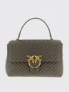 Pinko Love Lady Handbag In Gray