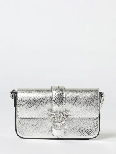 Pinko Shoulder Bag  Woman Color Silver
