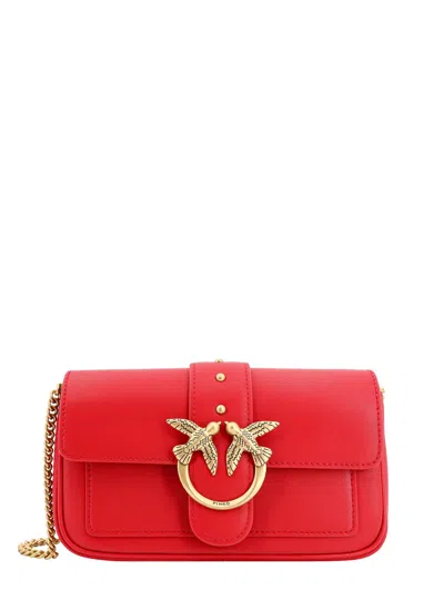 Pinko Shoulder Bag In Red