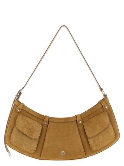 Pinko Shoulder Bag In Tan