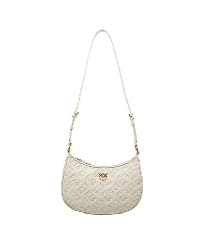 Pinko Shoulder Bag With Monogram 'mini Half Moon'