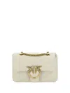 Pinko Love Classic Shoulder Bag In White