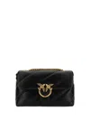 Pinko Quilted Chain Shoulder Bag With Gold-tone Hardware
