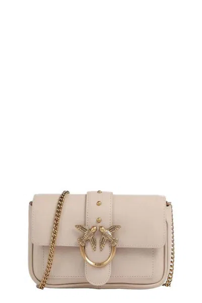 Pinko Shoulder Bags In Beige