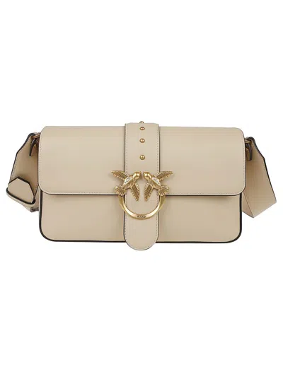 Pinko Shoulder Bags In Beige
