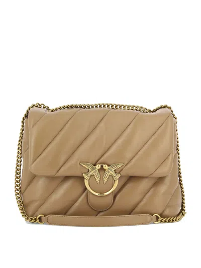 Pinko Shoulder Bags Beige